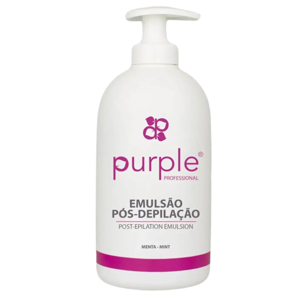 Post-Depilatory Oil - Mint - Purple 500ml